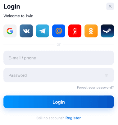Login with ios android app
